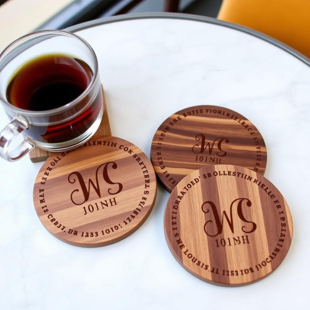 Engraved Coaster Set